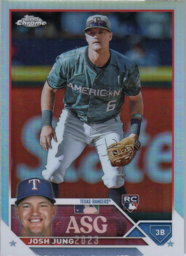 2023 Topps Chrome Update Series Baseball - 2023 All-Star Game #ASGC-14 Josh Jung - Texas Rangers - F