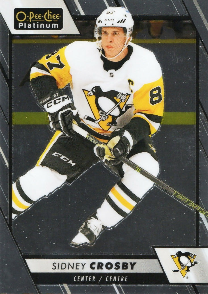 2023-24 Upper Deck O-Pee Chee Platinum Hockey - Base #125 Sidney Crosby - Pittsburgh Penguins - A