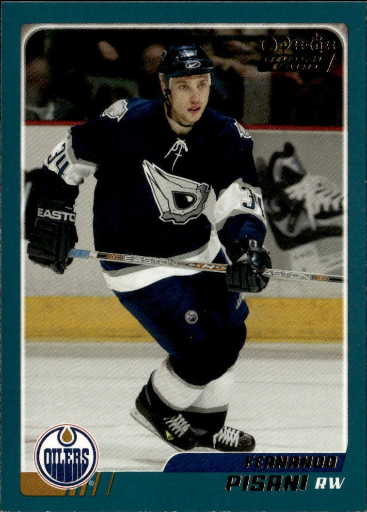 2003-04 O-Pee-Chee - Base #313 Fernando Pisani - Edmonton Oilers - A