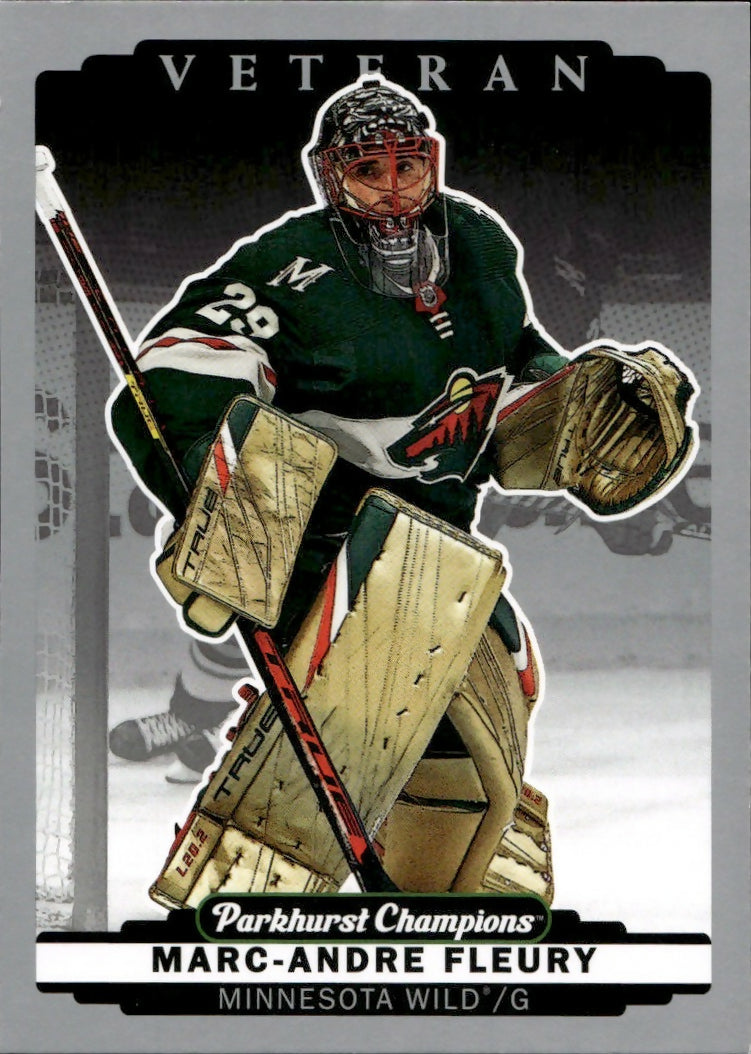 2022-23 Upper Deck Parkhurst Champions - Base - Silver #150 Marc-Andre Fleury - Minnesota Wild - A