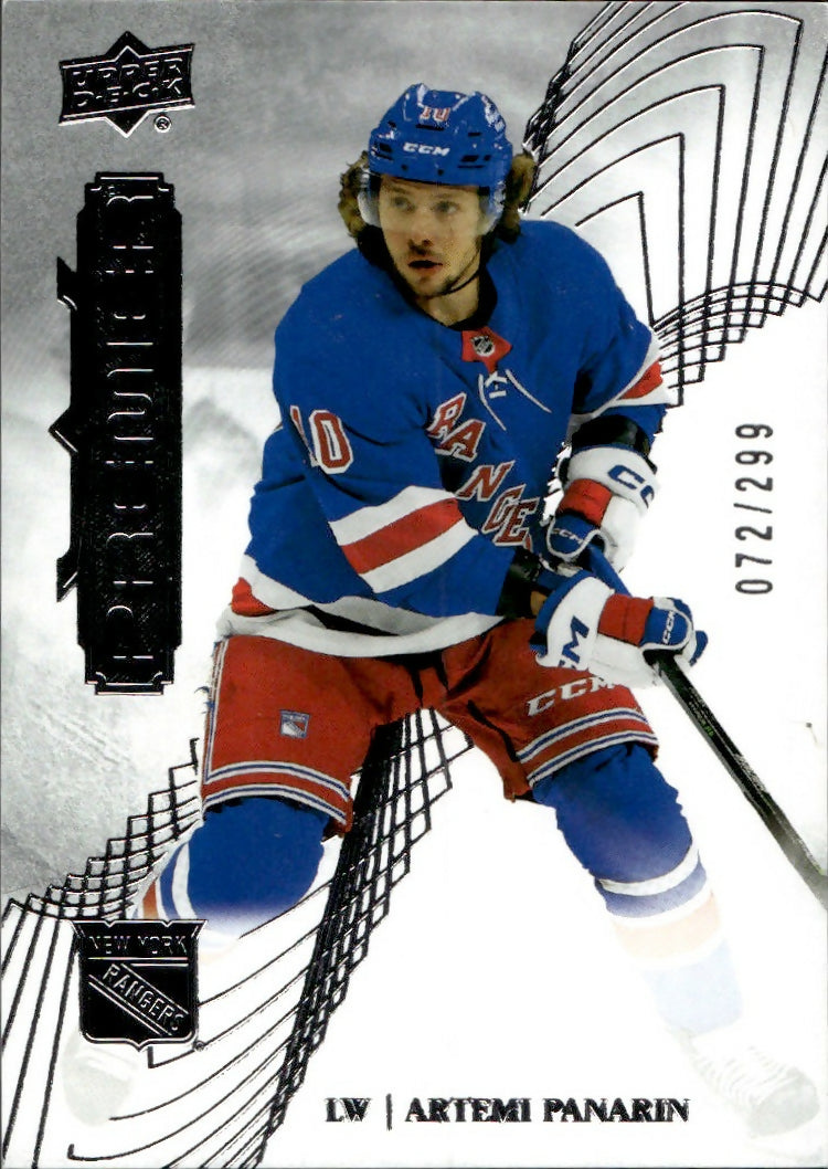 2022-23 Upper Deck Premier Hockey - Base :299 #6 Artemi Panarin - New York Rangers - A
