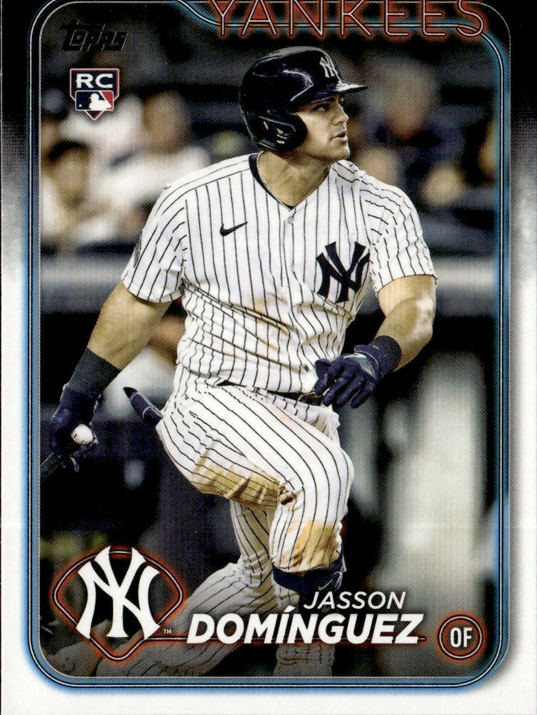 2024 Topps #60 Jasson Domínguez New York Yankees Rookie