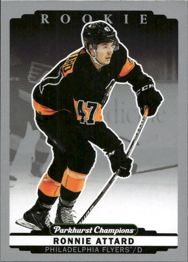 2022-23 Upper Deck Parkhurst Champions - Base - Silver #287 Ronnie Attard - Philadelphia Flyers - A