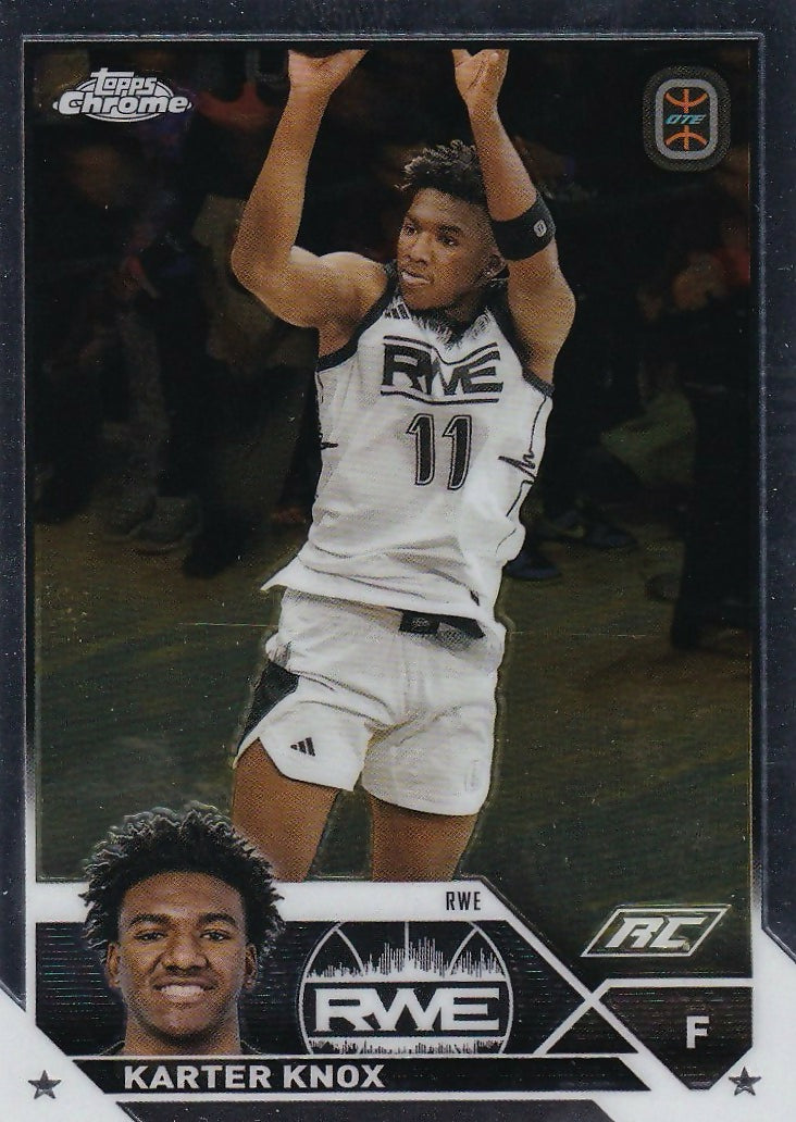 2023-24 Topps Chrome OTE Overtime Elite - Base #89 Karter Knox - RWE - A