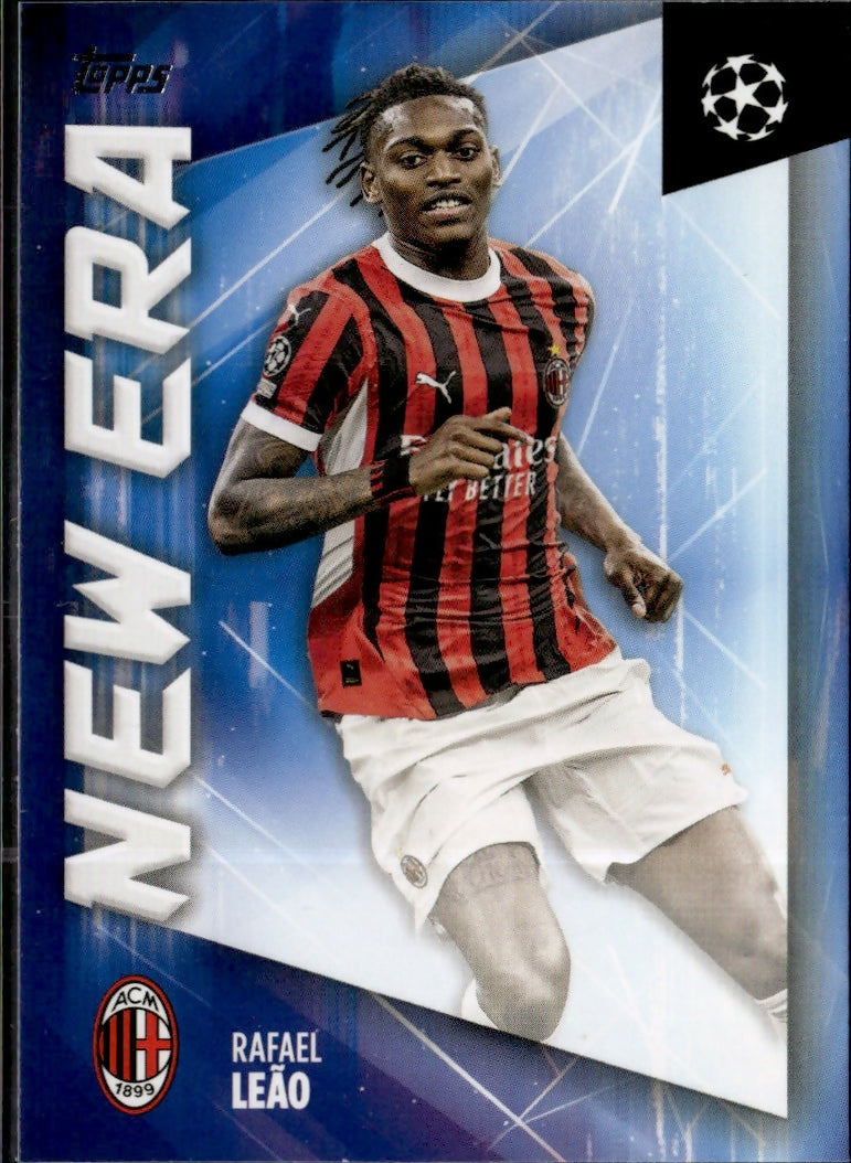 2024-25 Topps UEFA Club Competitions - New Era #NE-1 Rafael Leao - AC Milan - A