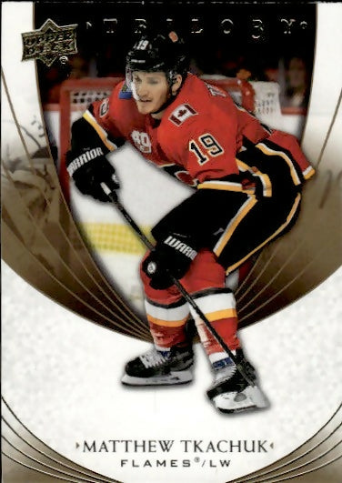 2020-21 Upper Deck Trilogy Hockey - Base #3 Matthew Tkachuk - Calgary Flames