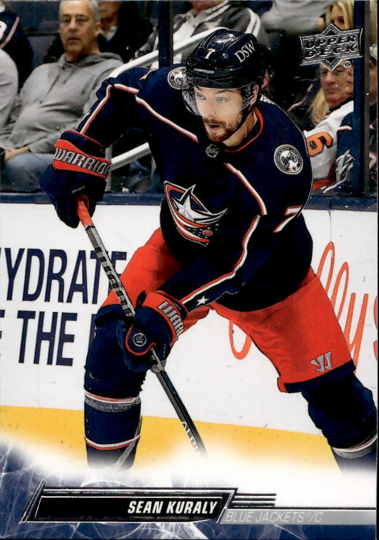 2022-23 Upper Deck Series 1 Hockey - Base #52 Sean Kuraly - Colorado Avalanche - A