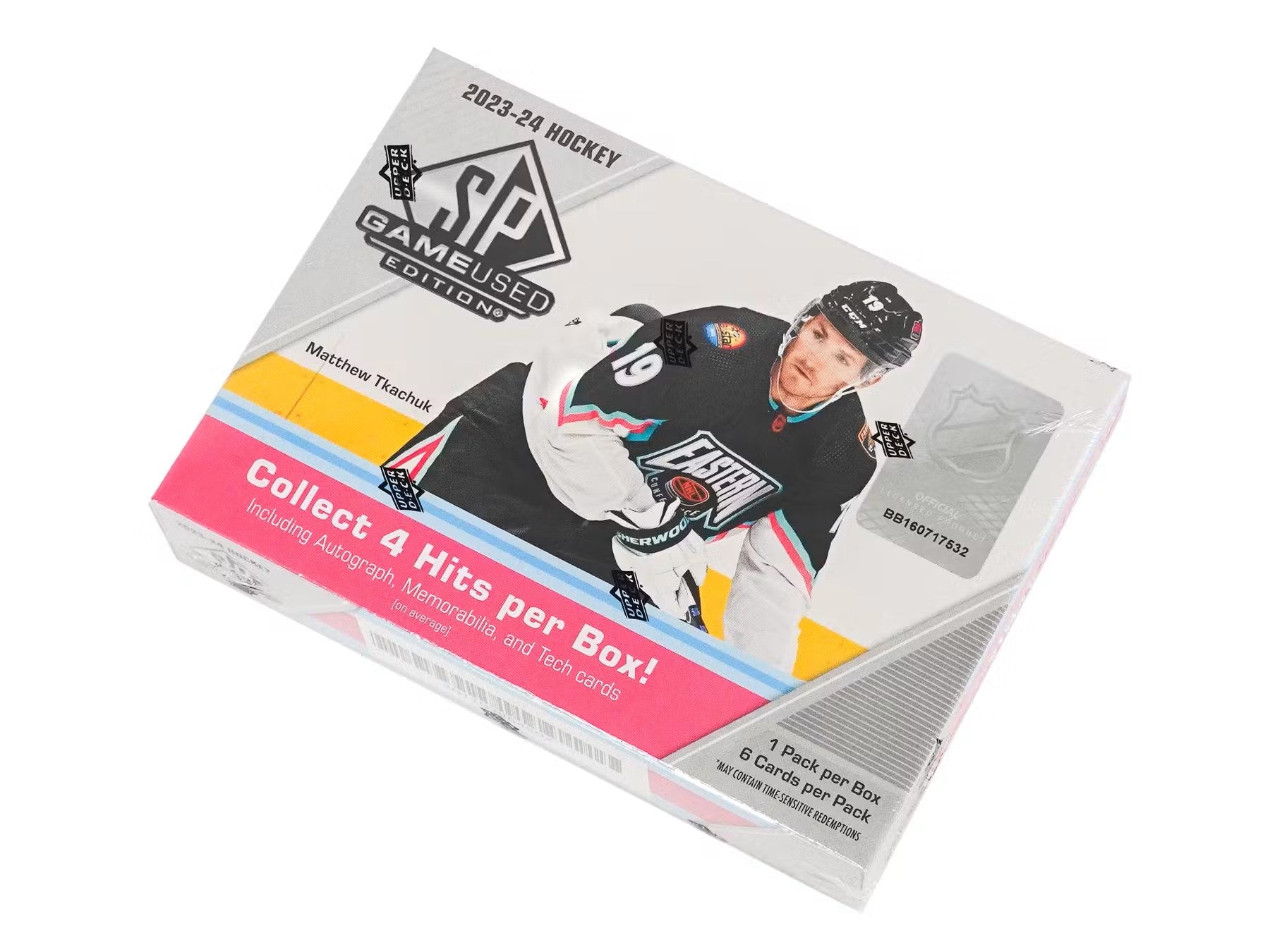 2023/24 Upper Deck SP Game Used Hockey Hobby Box