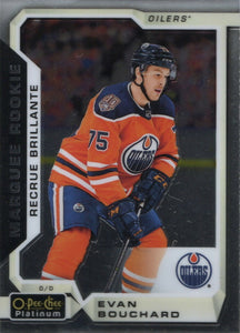 2018-19 O-Pee-Chee Platinum Hockey - Base - Marquee Rookie #157 Evan Bouchard - Edmonton Oilers