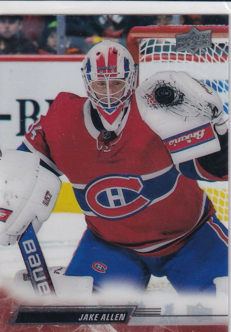 2022-23 Upper Deck Clear Cut #93 Jake Allen Montreal Canadiens