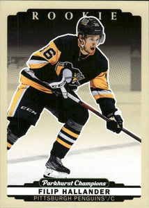 2022-23 Upper Deck Parkhurst Champions - Base #294 Filip Hallander - Pittsburgh Penguins