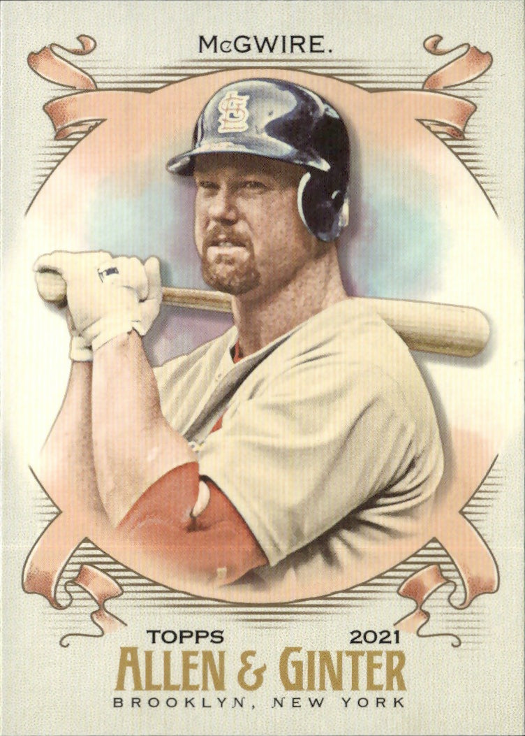 2021 Topps Allen & Ginter #27 Mark McGwire St. Louis Cardinals