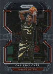 2021-22 Panini Prizm Basketball - Base # 182 Chirs Boucher - Toronto Raptors