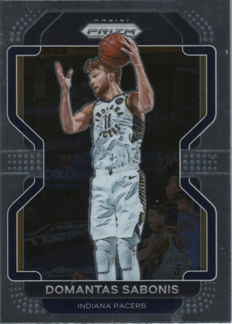 2021-22 Panini Prizm Basketball - Base # 183 Domantas Sabonis - Indiana Pacers