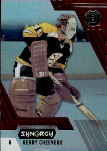 2020-21 Upper Deck Synergy Hockey - Base #73 Gerry Cheevers - Boston Bruins