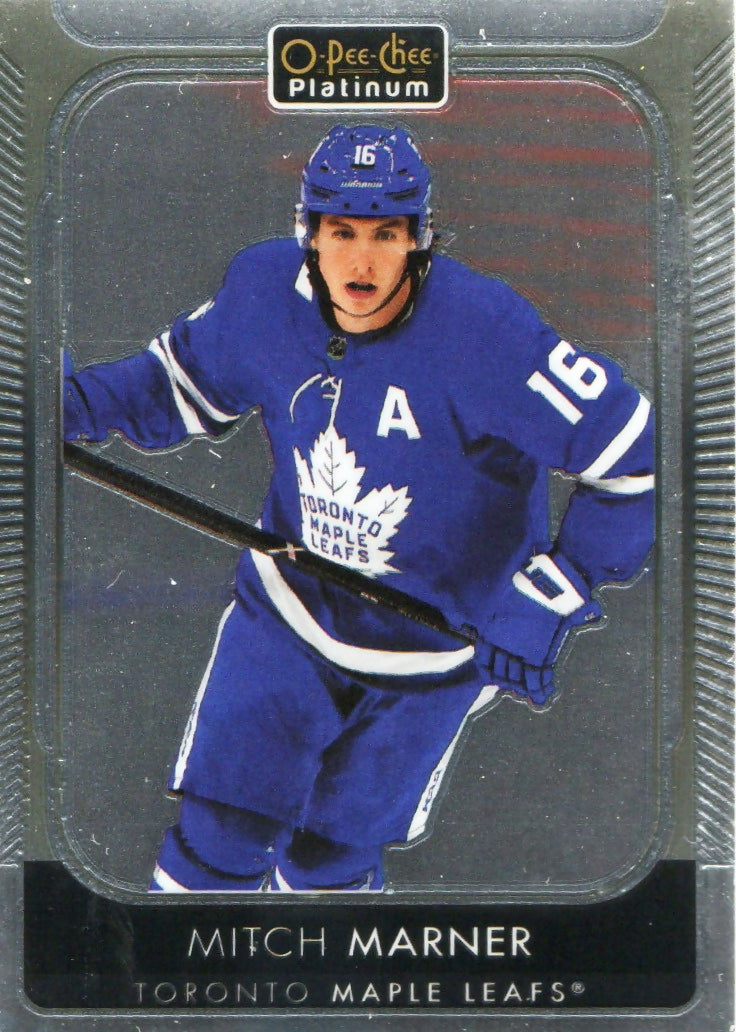 2021-22 Upper Deck O-Pee Chee Platinum Hockey - Base #199 Mitch Marner - Toronto Maple Leafs
