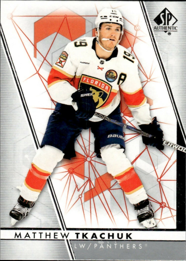 2022-23 Upper Deck SP Authentic Hockey - Base #19 Matthew Tkachuk - Florida Panthers