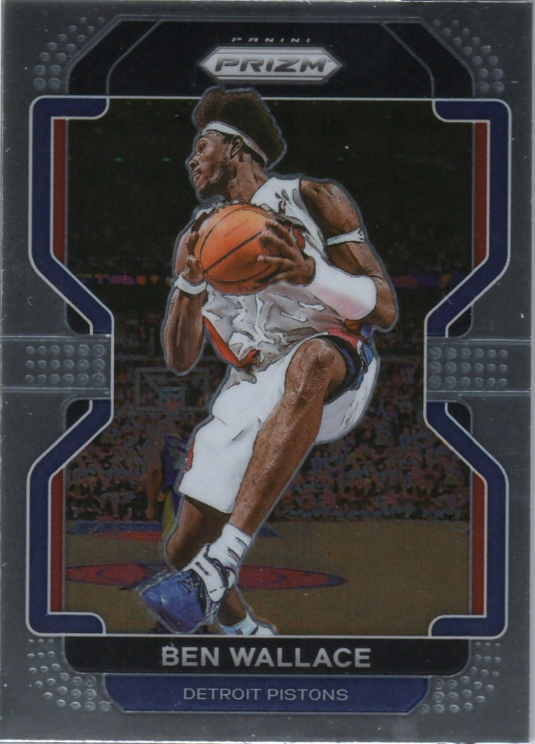 2021-22 Panini Prizm Basketball - Base # 249 Ben Wallace - Detroit Pistons