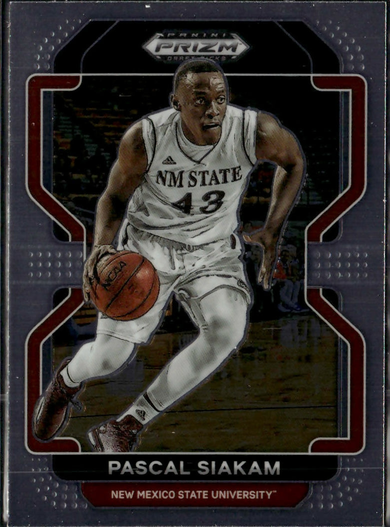 2022 Panini Prizm Draft Picks Basketball - Base #78 Pascal Siakam - New Mexico - A