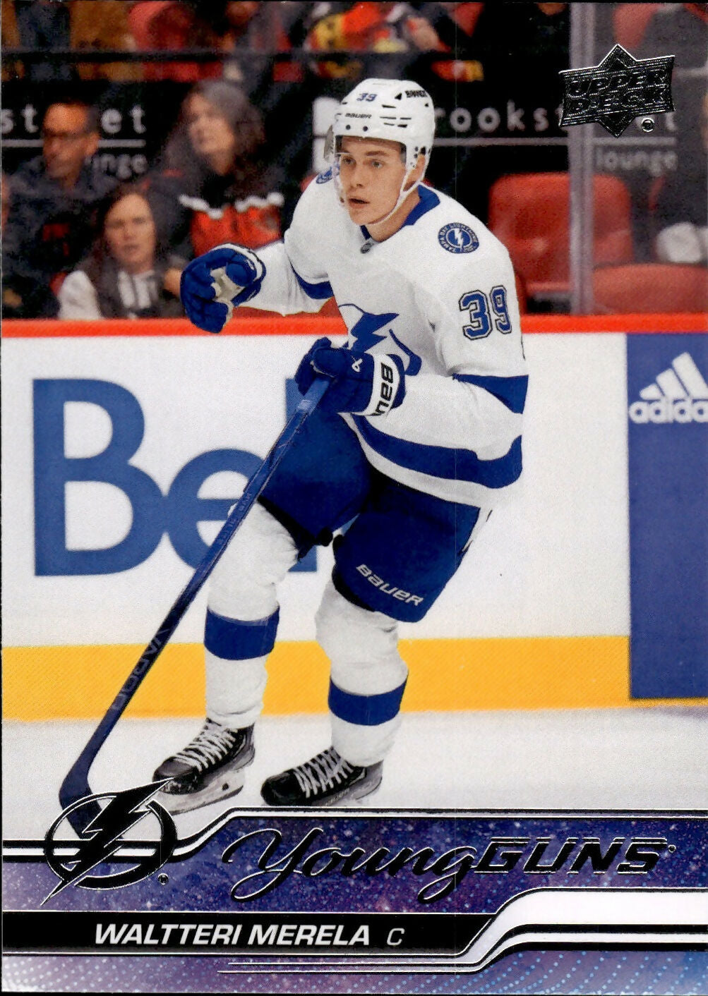 2023-24 Upper Deck Series 2 Hockey - Base - Young Guns #454 Waltteri Merela - Tampa Bay Lightning