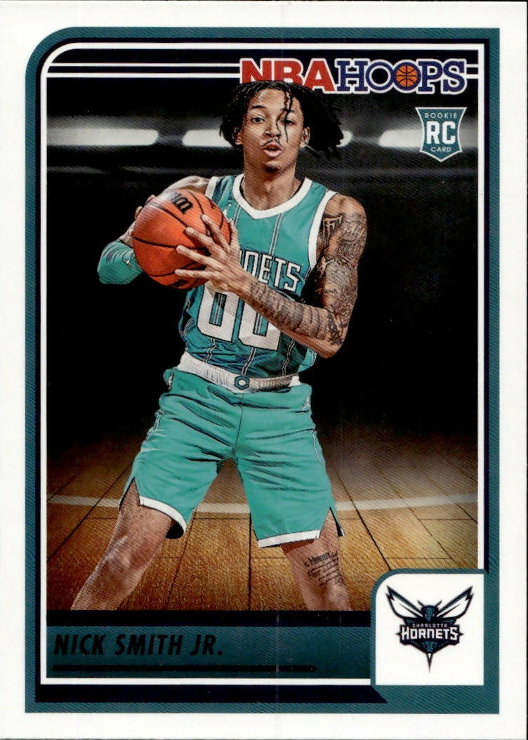 2023-24 Panini Hoops Basketball - Base #235 Nick Smith Jr - Charlotte Hornets - A