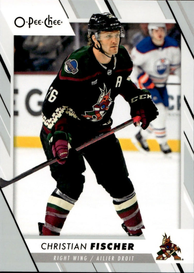 2023-24 Upper Deck O-Pee-Chee Hockey - Base #498 Christian Fischer - Arizona Coyotes - A