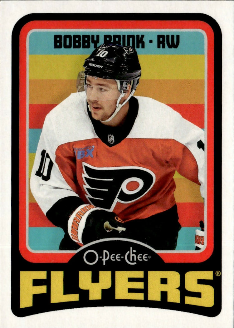 2024-25 Upper Deck O-Pee-Chee - Base - Retro #275 Bobby Brink - Philadelphia Flyers - A