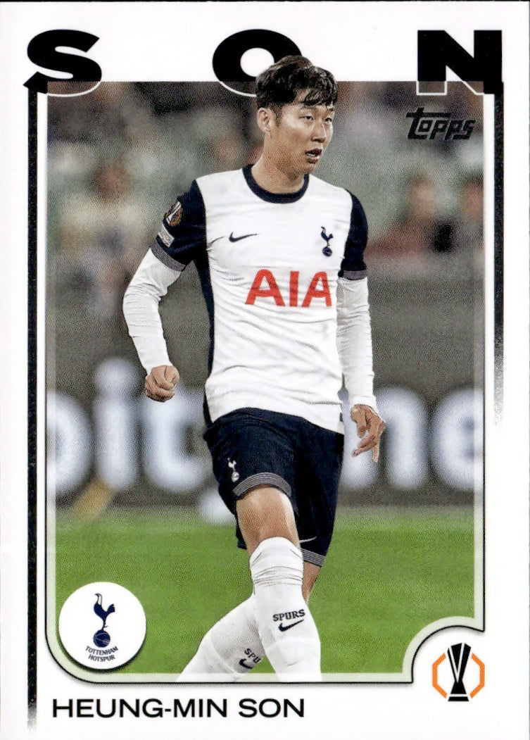 2024-25 Topps UEFA Club Competitions - Base #68 Heung-Min Son - Tottenham Hotspur - A