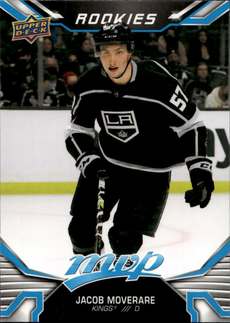 2022-23 Upper Deck MVP Hockey - Base - Rookies #224 Jacob Moverare - Los Angeles Kings