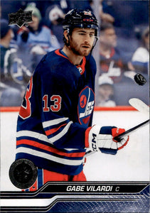 2023-24 Upper Deck Extended Series Hockey - Base #650 Gabe Vilardi - Winnipeg Jets - A