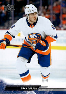 2022-23 Upper Deck Series 2 Hockey - Base #366 Noah Dobson - New York Islanders - A