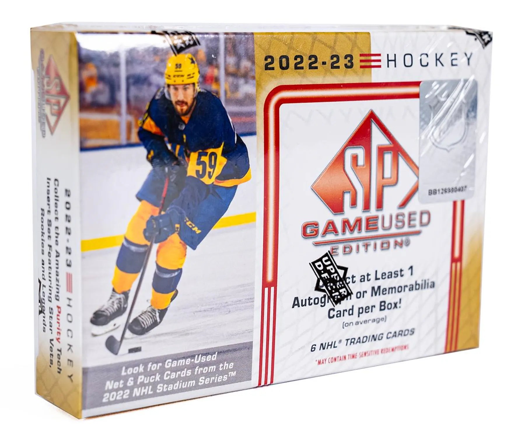 2022-23 Upper Deck SP Game Used Hockey Hobby Box