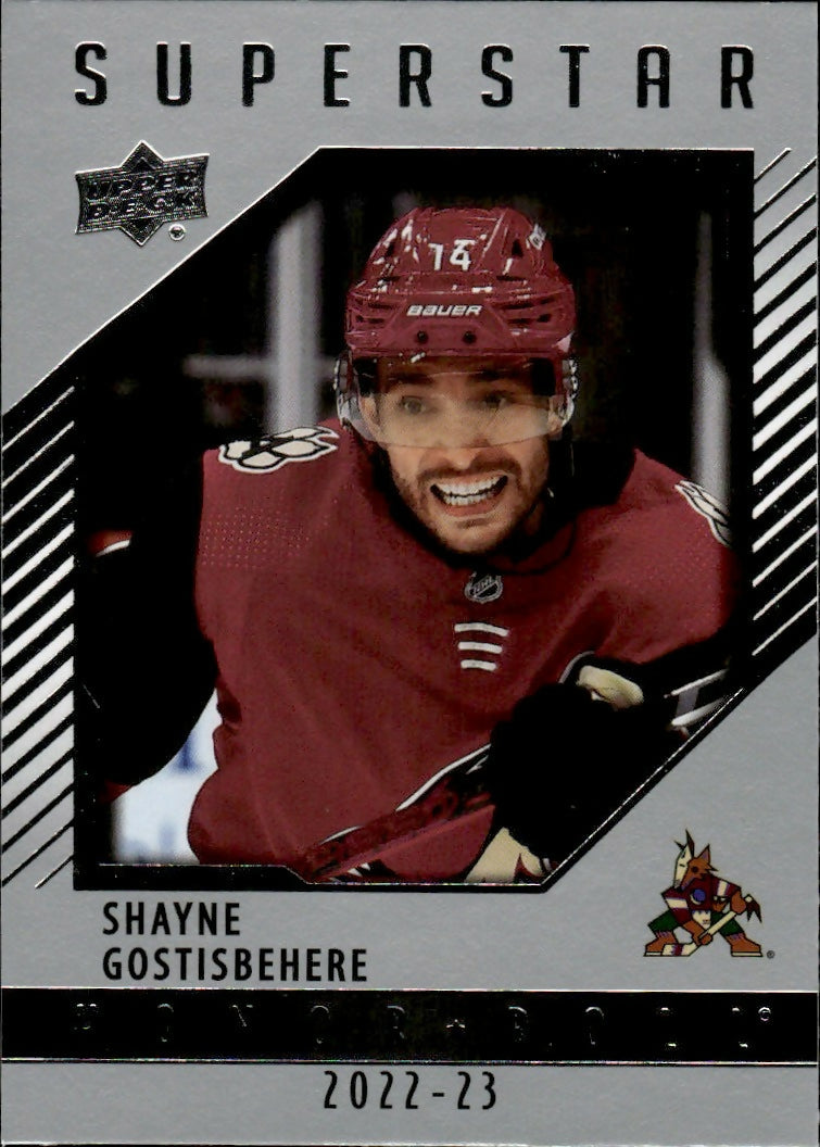 2023-24 Upper Deck Series 2 Hockey - Honor Roll #HR-17 Shayne Gostibehere - Arizona Coyotes - A