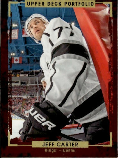 2015-16 Upper Deck Portfolio Hockey - Base #1 Jeff Carter - Los Angeles Kings