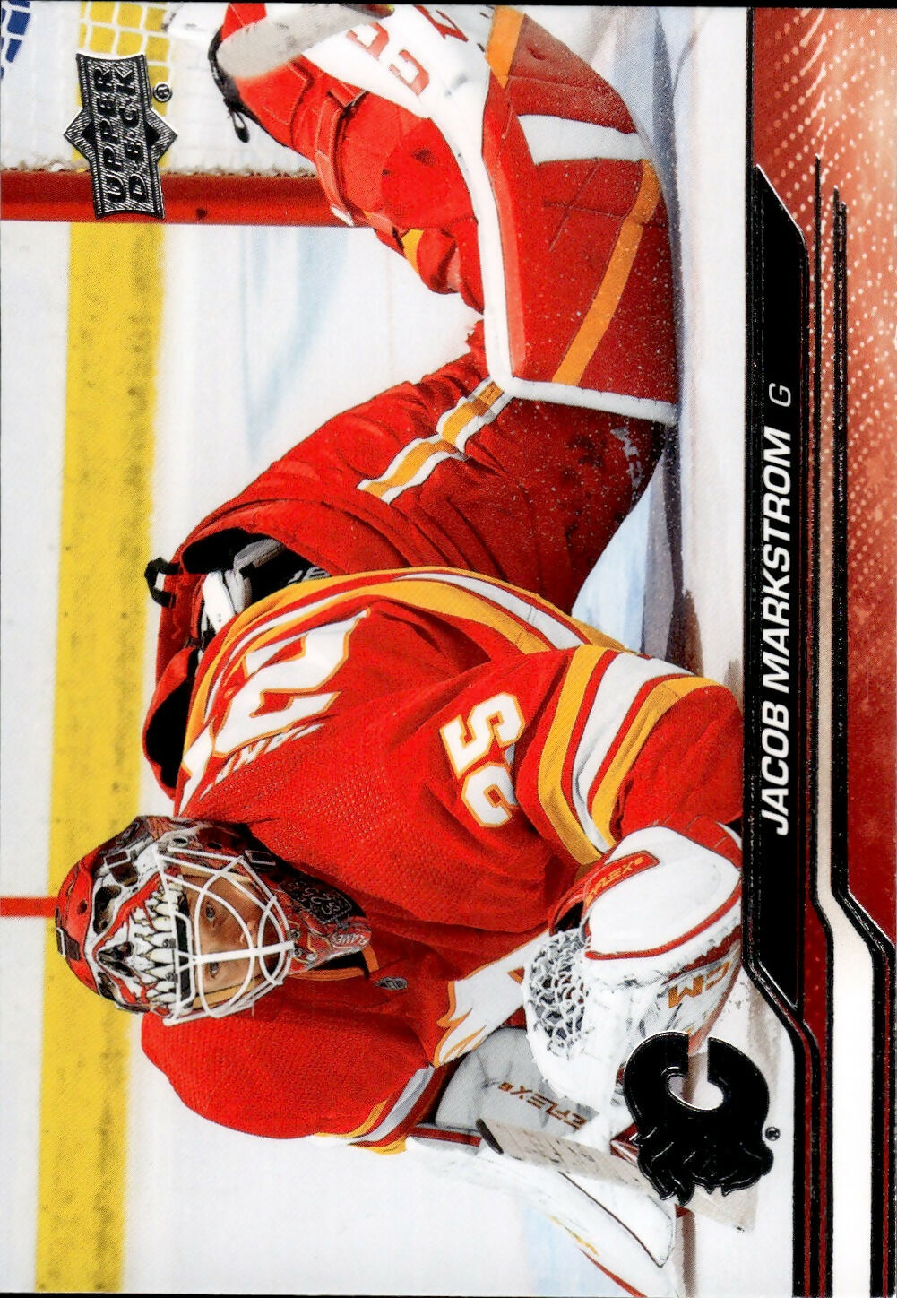 2023-24 Upper Deck Series 2 Hockey - Base #279 Jacob Markstrom - Calgary Flames