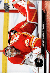 2023-24 Upper Deck Series 2 Hockey - Base #279 Jacob Markstrom - Calgary Flames