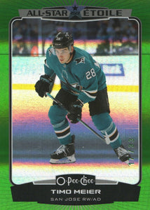 2022-23 Upper Deck O-Pee-Chee Hockey - All Star /35 #537 Timo Meier - San Jose Sharks