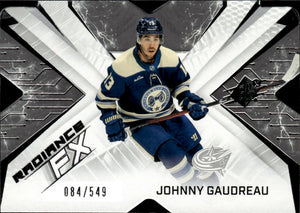 2022-23 Upper Deck SPX Hockey -  Radiance F:X :549 #RFX-31 Johnny Gaudreau - Columbus Blue Jackets - A