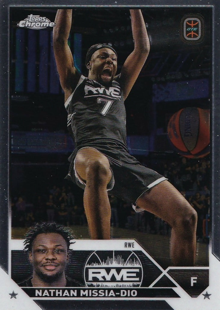 2023-24 Topps Chrome OTE Overtime Elite - Base #56 Nathan Missia - RWE - A