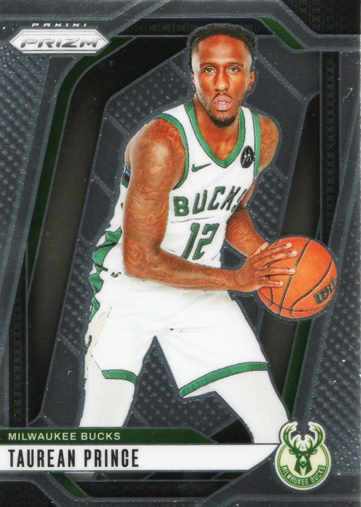 2024-25 Panini Prizm Basketball - Base #136 Taurean Prince - Milwaukee Bucks - A