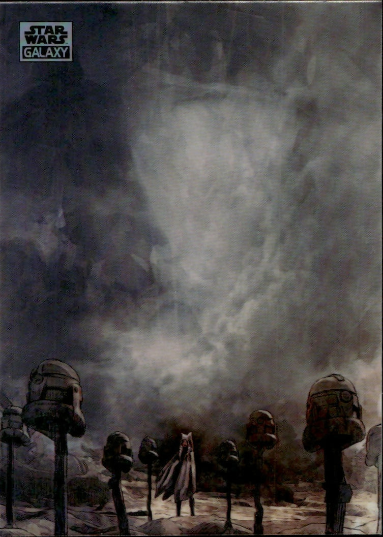 2024 Topps Star Wars Galaxy Chrome - Base - Mini Diamond #35 Victory and Death - A