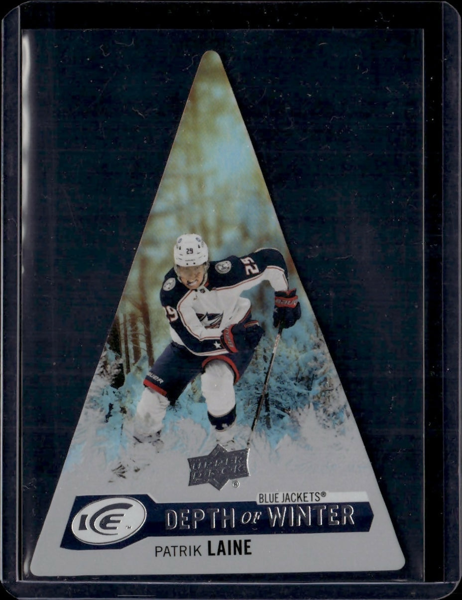 2023-24 Upper Deck Ice Hockey - Depth Of Winter #DW-32 Patrik Laine - Columbus Blue Jackets - A