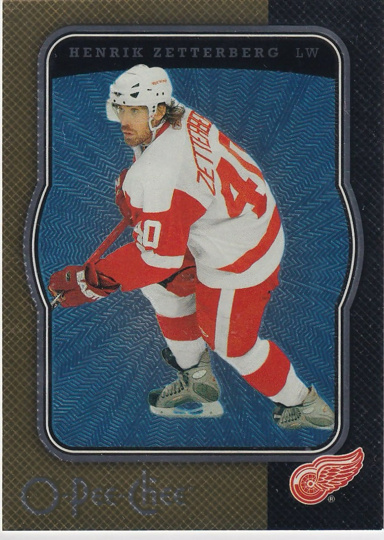 2007-08 O-Pee-Chee - Base #173 Henrik Zetterberg - Detroit Red Wings - A