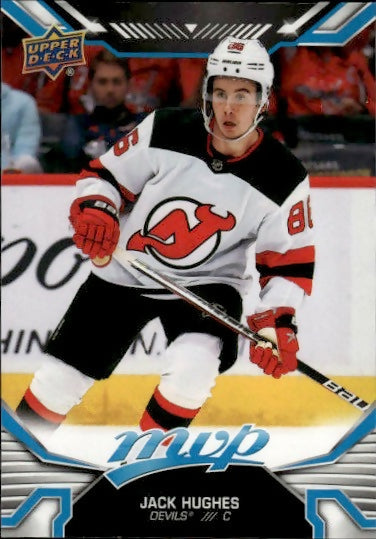 2022-23 Upper Deck MVP Hockey - Base #9 Jack Hughes - New Jersey Devils