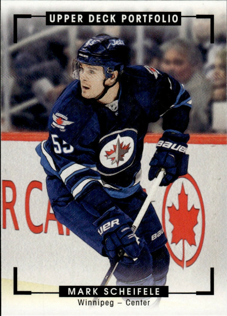 2015-16 Upper Deck Portfolio Hockey - Base - Rookie Color Art #279 Mark Scheifele - Winnipeg Jets