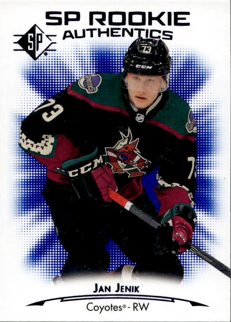 2021-22 Upper Deck SP Hockey - Base #130 Jan Jenik - Arizona Coyotes - A