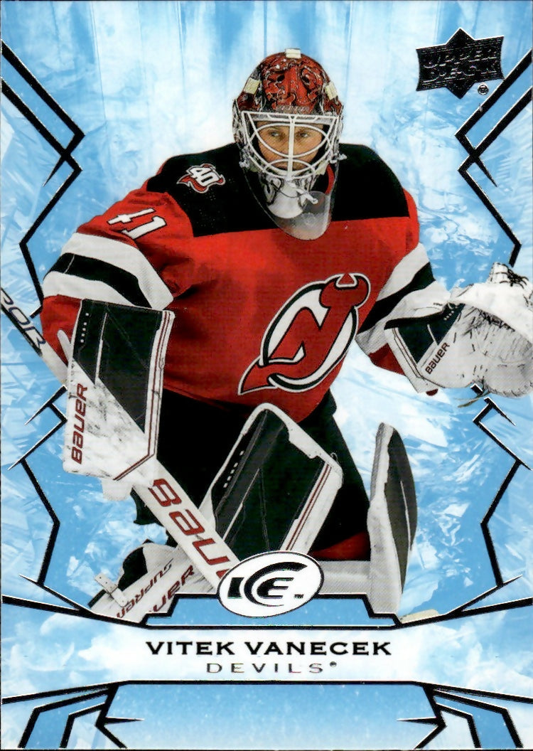 2022-23 Upper Deck Ice Hockey - Base #38 Vitek Vanecek - New Jersey Devils