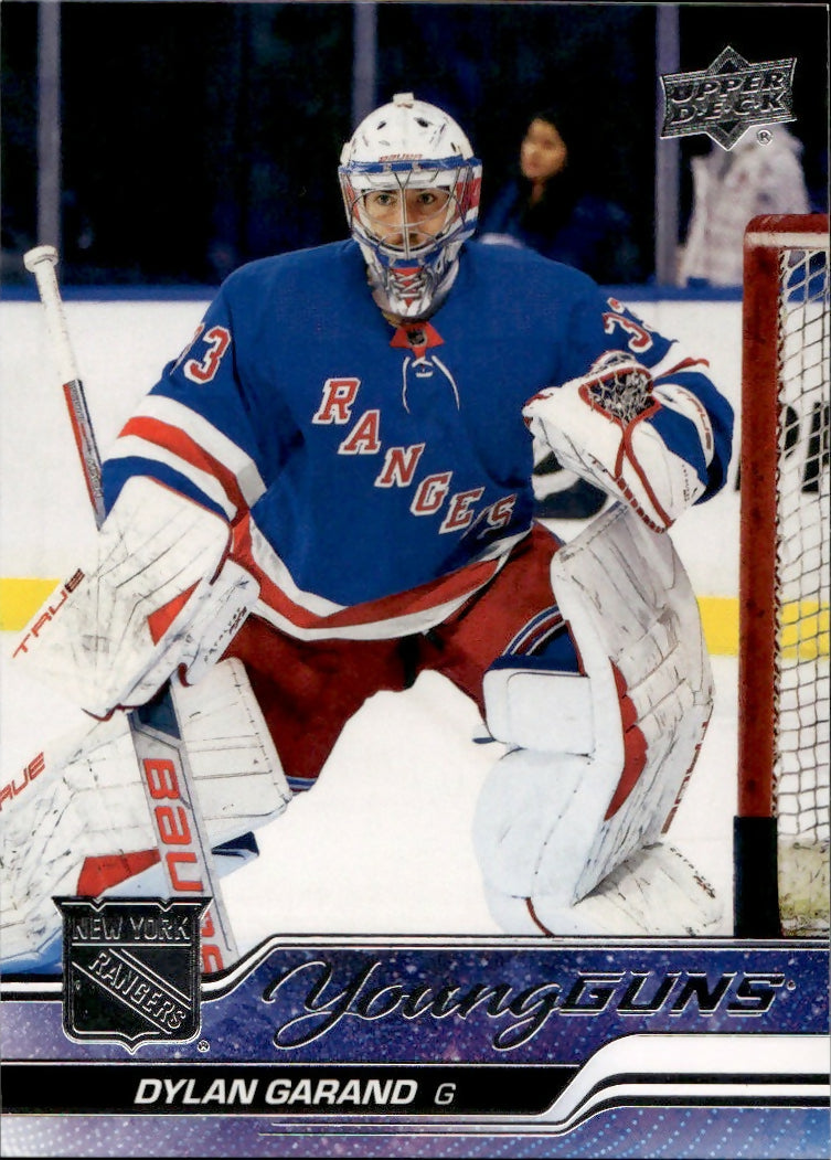 2023-24 Upper Deck Extended Series Hockey - Base - Young Guns #722 Dylan Garand - New York Rangers - A