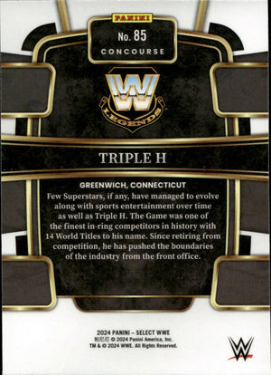 2024 Panini Select WWE - Concourse #85 Triple H - B