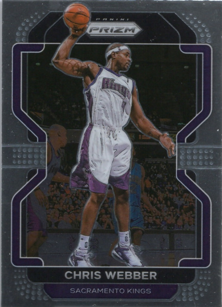 2021-22 Panini Prizm Basketball - Base # 263 Chris Webber - Sacramento Kings